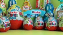 ♥ KINDER SURPRISE 10 EASTER SPECIAL EGGS Kinder Eggs Unboxing