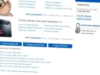 Chase Home Equity Loans