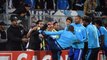 Patrice Evra sent off for kicking a fan in the head before the Marseille game even kicked off