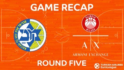 Highlights: Maccabi FOX Tel Aviv - AX Armani Exchange Olimpia Milan