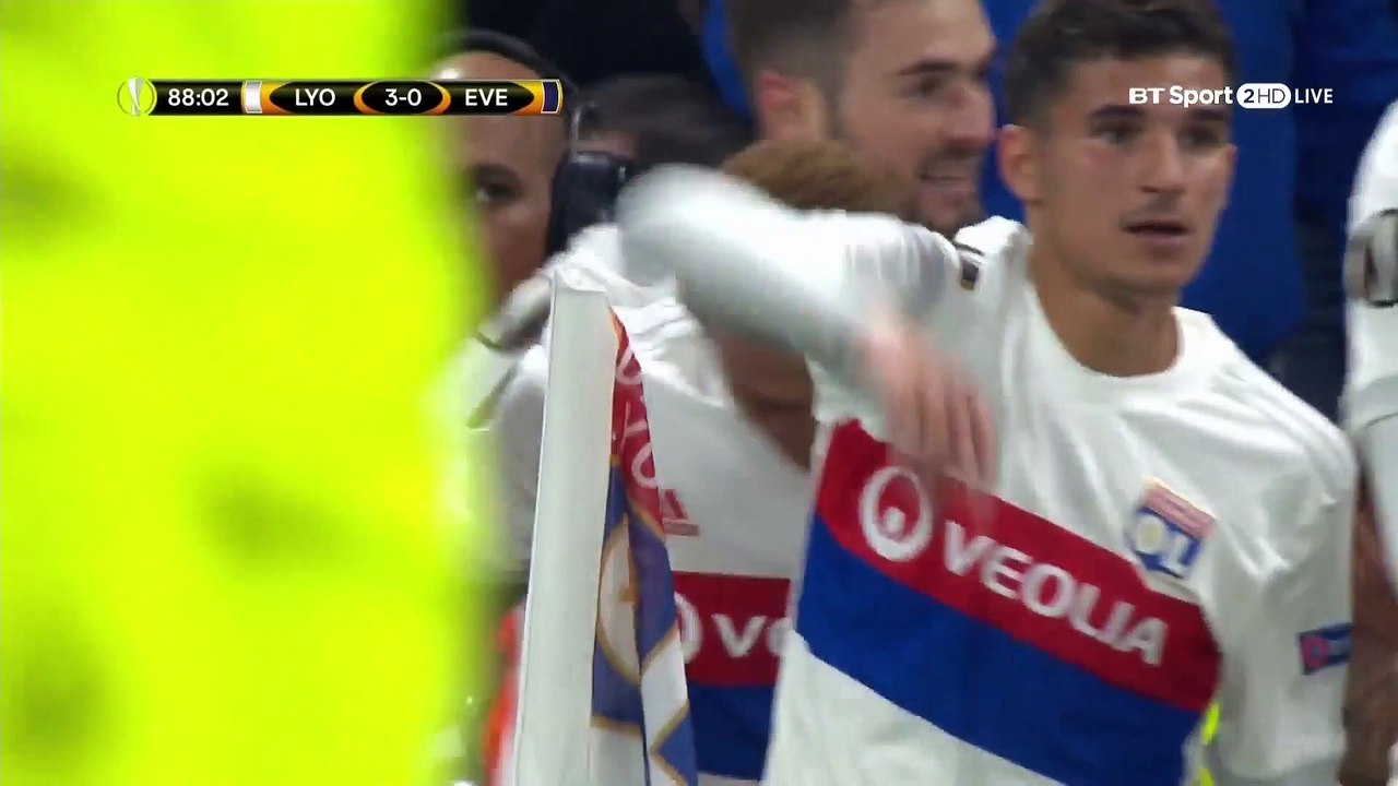 3-0 Memphis Depay Goal UEFA  Europa League  Group E - 02.11.2017 Lyon 3-0 Everton FC