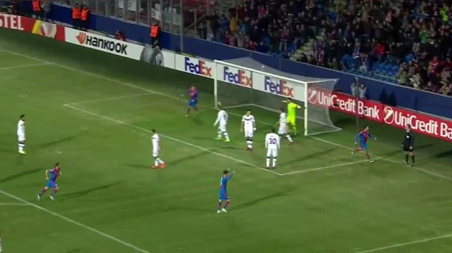 Ales Cermak Goal HD - Plzen 4 - 1 Lugano - 02.11.2017 (Full Replay)