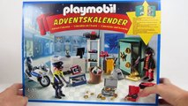 PLAYMOBIL POLIZEI ADVENTSKALENDER deutsch: Alle Türchen! Dieb & Polizeieinsatz | Weihnachten 2016