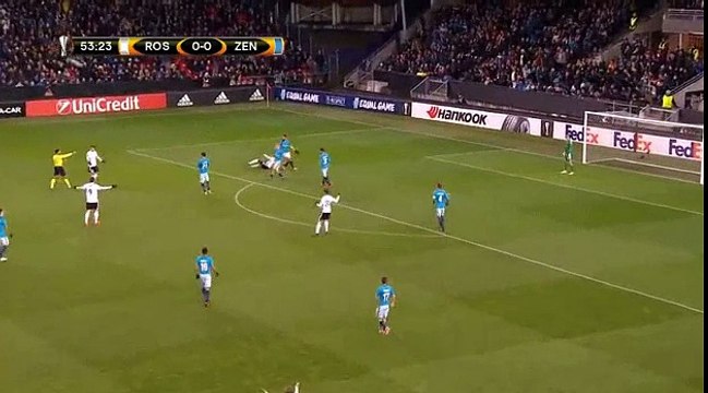 Rosenborg 1 - 0 Zenit Petersburg 02/11/2017 Nicklas Bendtner Super Penalty Goal 54' Europa League HD Full Screen .