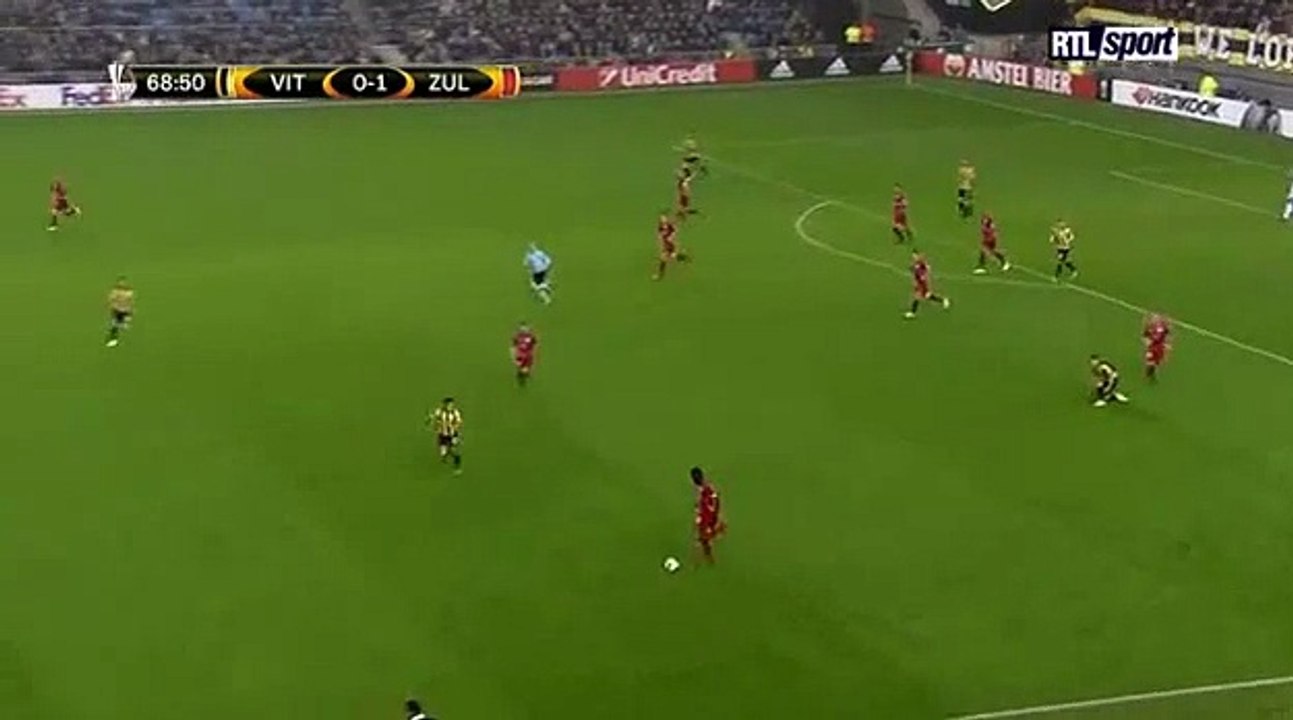 Vitesse	0 - 2 Waregem 02/11/2017 Onur Kaya Super Goal 70' Europa League HD Full Screen .