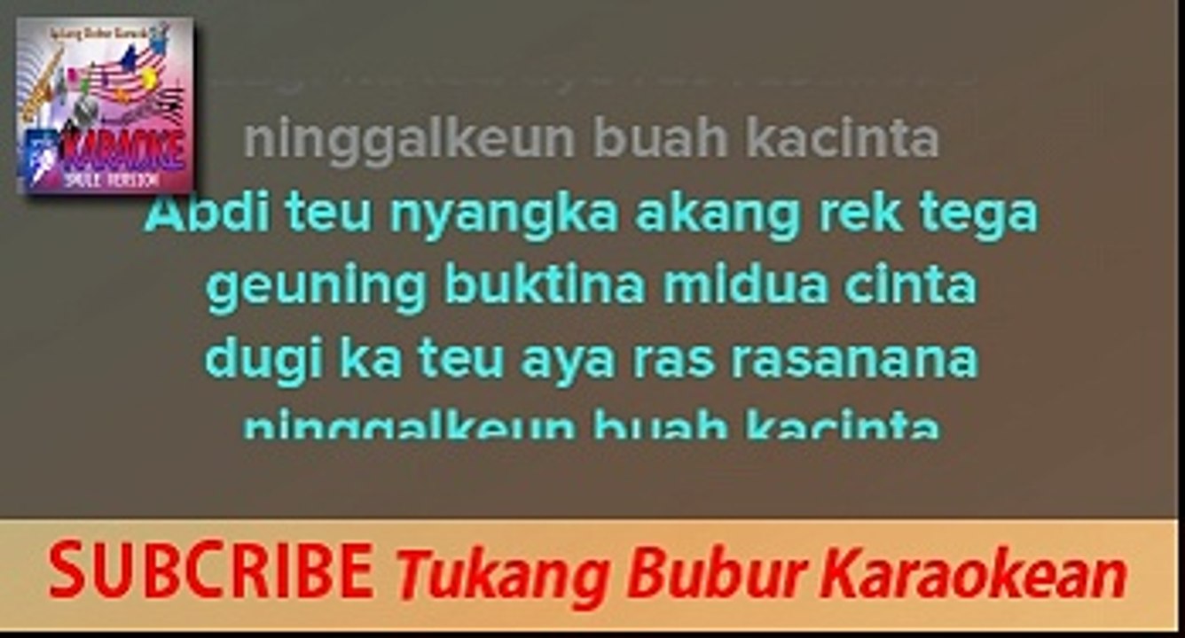 Midua cinta - Karaoke No vocal