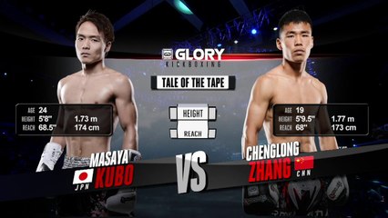 GLORY 46 Guangzhou: Masaya Kubo vs. Chenglong Zhang (Tournament Finals) - FULL FIGHT