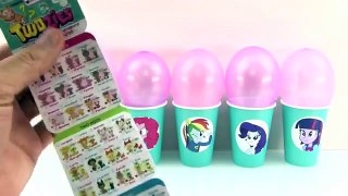 MY LITTLE PONY Balloon Toy Surprise Cups Equestria Girls Twilight Sparkle Pinkie Pie Rainbow Dash