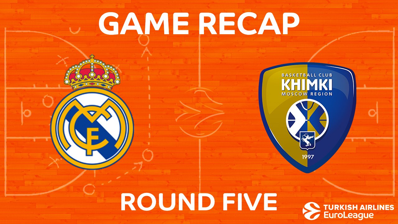 Highlights: Real Madrid - Khimki Moscow region