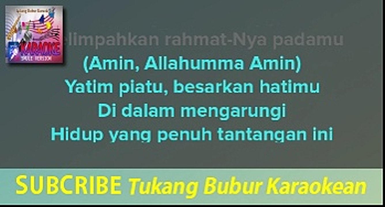 Yatim piatu - Rhoma irama  - Karaoke No vocal