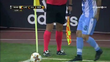 Maxime Le Marchand Own Goal HD - Lazio vs Nice 1-0 - 02.11.2017