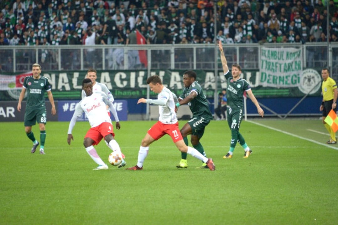 Avrupa Liginde Konyaspor, Deplasmanda Salzburg ile 0-0 Berabere Kaldı