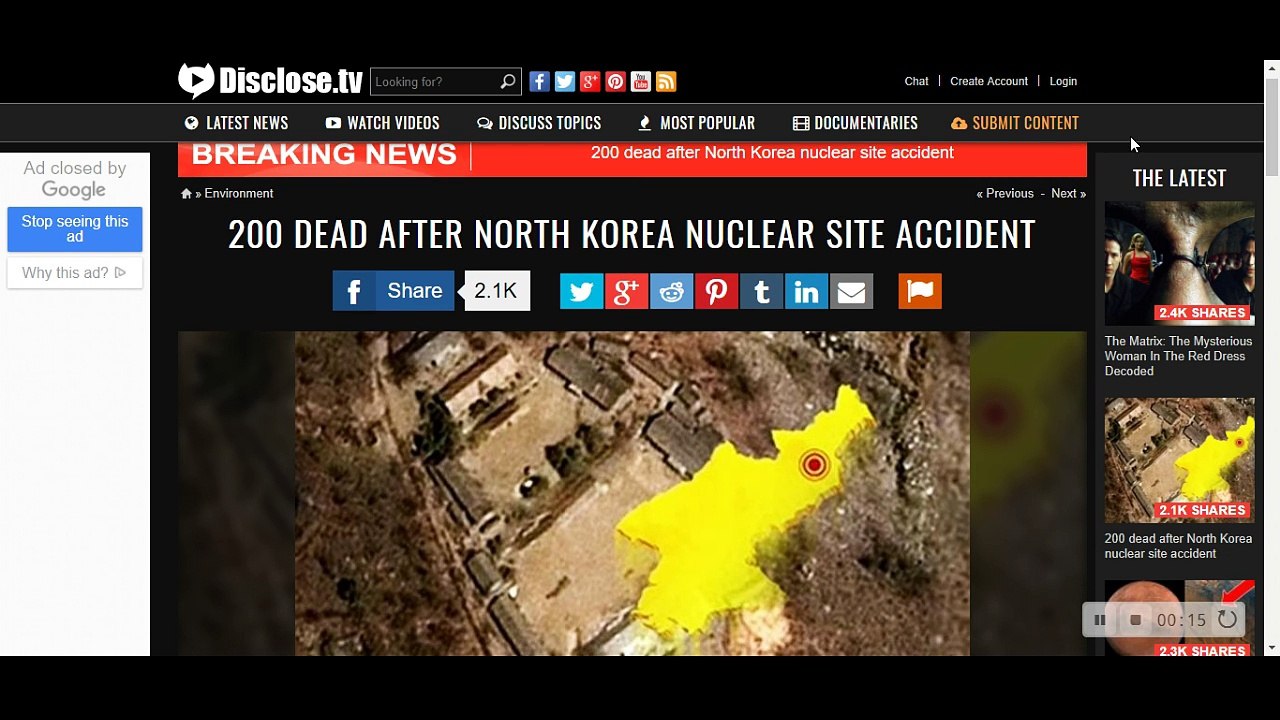 200 Dead After A North Korean Nuclear Site MAJOR ACCIDENT - Vidyard GoVideo