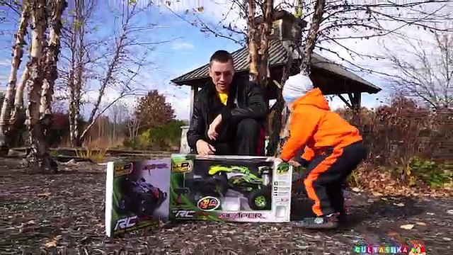 Распаковка Радио Управляемой Машинки Ралли и Гонки Игры Веселие для детей VLOG kids entertainment