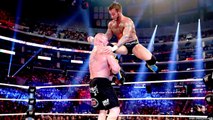 WWE BROCK Lesnar vs Cm punk best match ever
