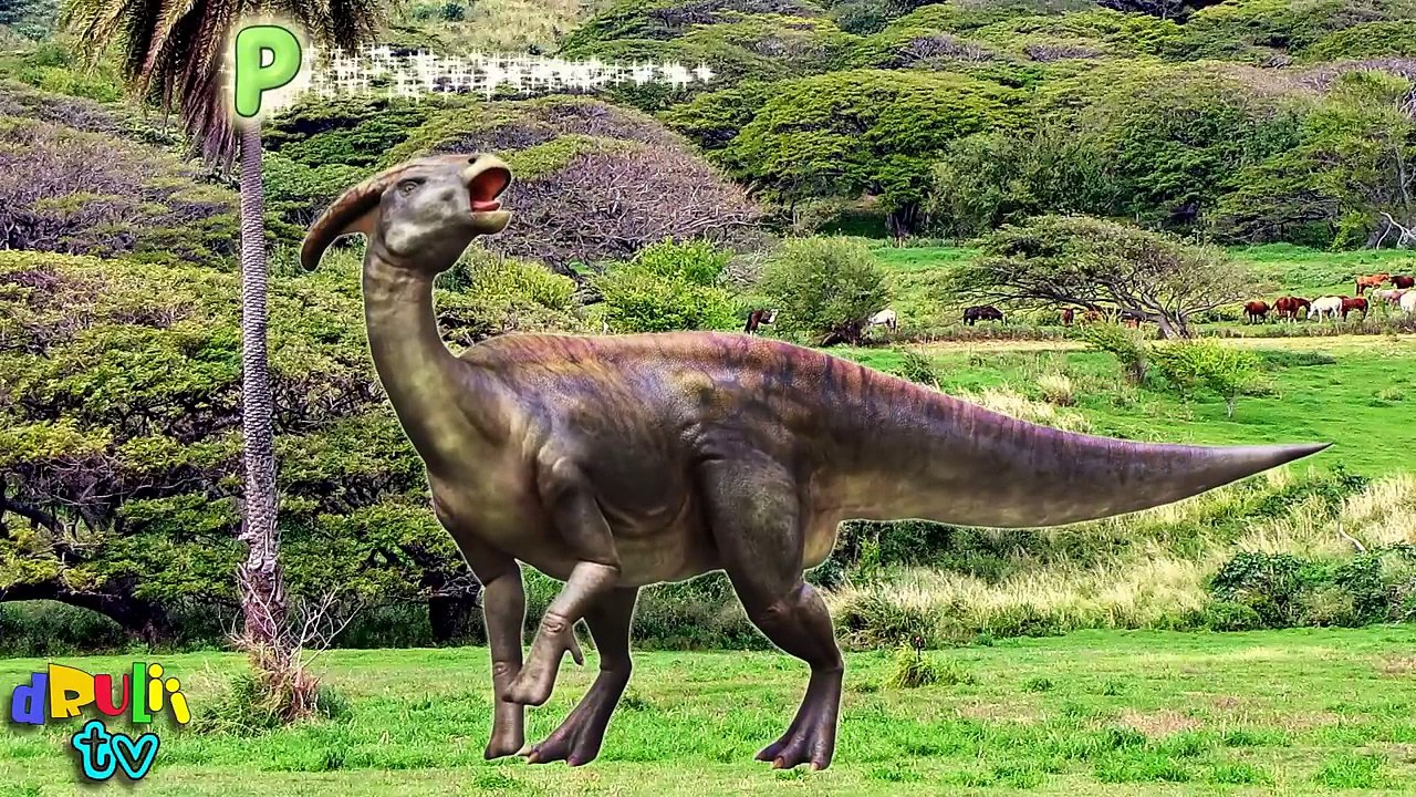 Learn Alphabet with Cartoon & Real Dinosaurs for children | ABC Dinos Names and Sounds