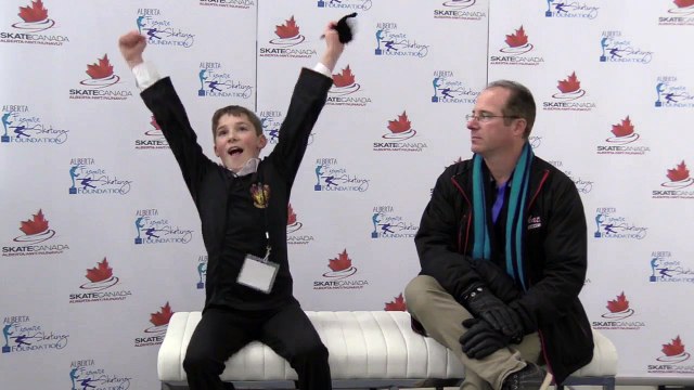 Pre-Juvenile Men Free Program (U11 & U13) - 2018 Sectional Championships - Alberta NWT/NUN - Blue Arena