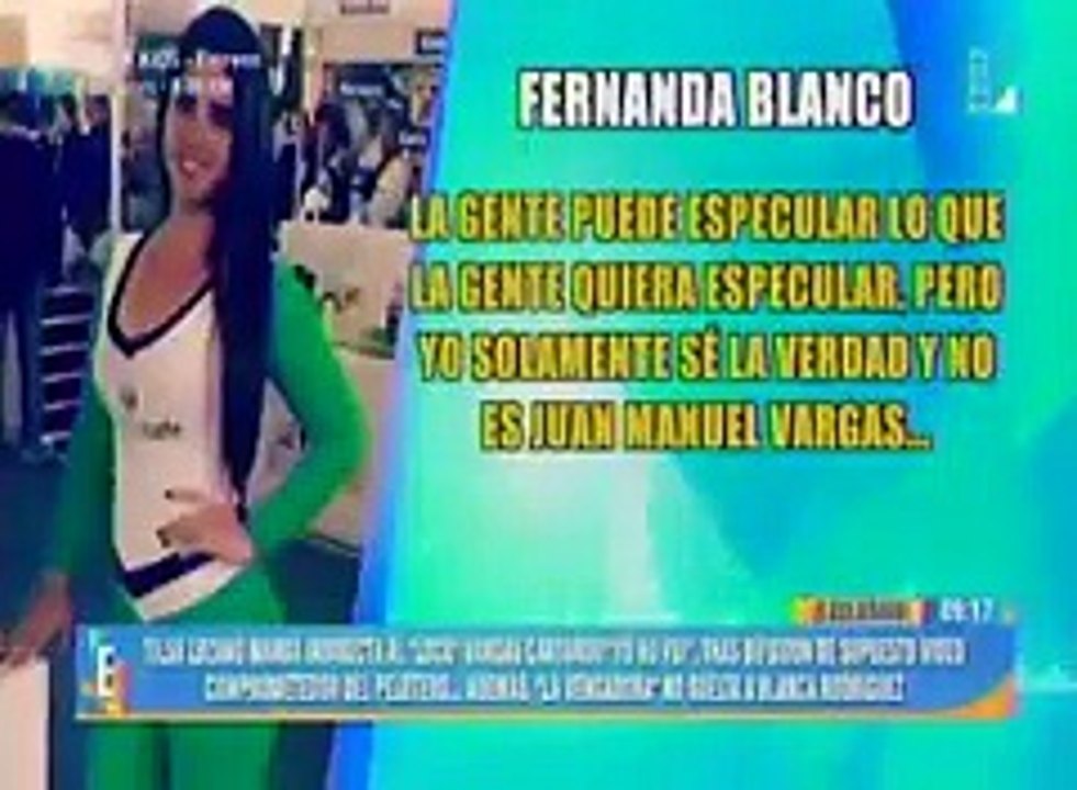 Tilsa Lozano manda indirecta a Juan Manuel Vargas