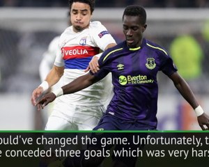 Everton 'very disappointed' with Lyon defeat - Gueye