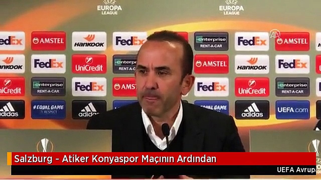 Salzburg - Atiker Konyaspor Maçının Ardından