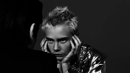 Cara Delevingne and Matt Smith by Alasdair McLellan for Burberry