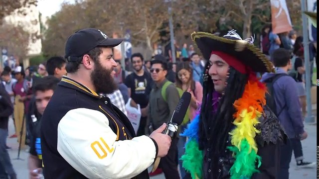 Communists and ANTIFA Protest Milo at CSUF