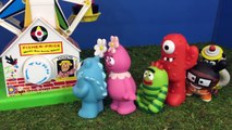 YO GABBA GABBA and Fisher Price Classic Ferris Wheel Muscal Toy OPENING!-_Vit9rQLeF0