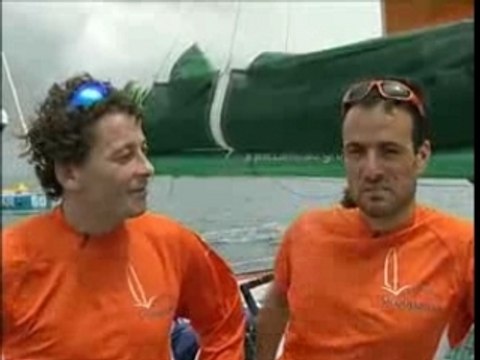 Transat Jacques Vabre 2007, l'arrivée à Bahia