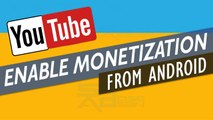 how to enable youtube monetization on Android (Hindi) youtube monetization kaise kare