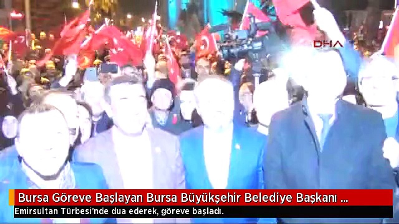 Bursa Göreve Başlayan Bursa Büyükşehir Belediye Başkanı Aktaş: Çok Çalışmaya İhtiyacımız Var