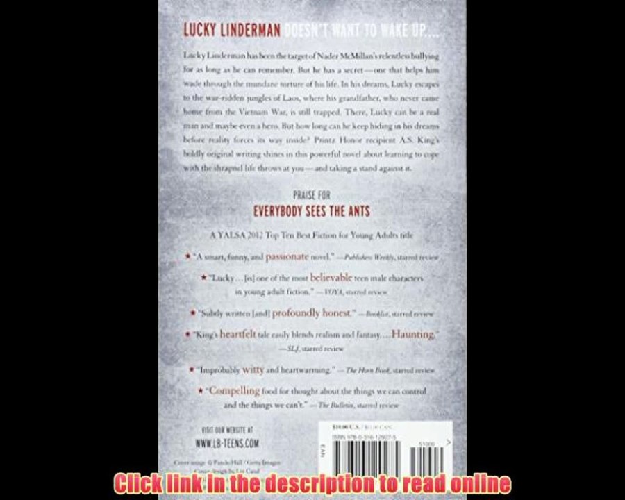 PDF Everybody Sees The Ants eBook Free