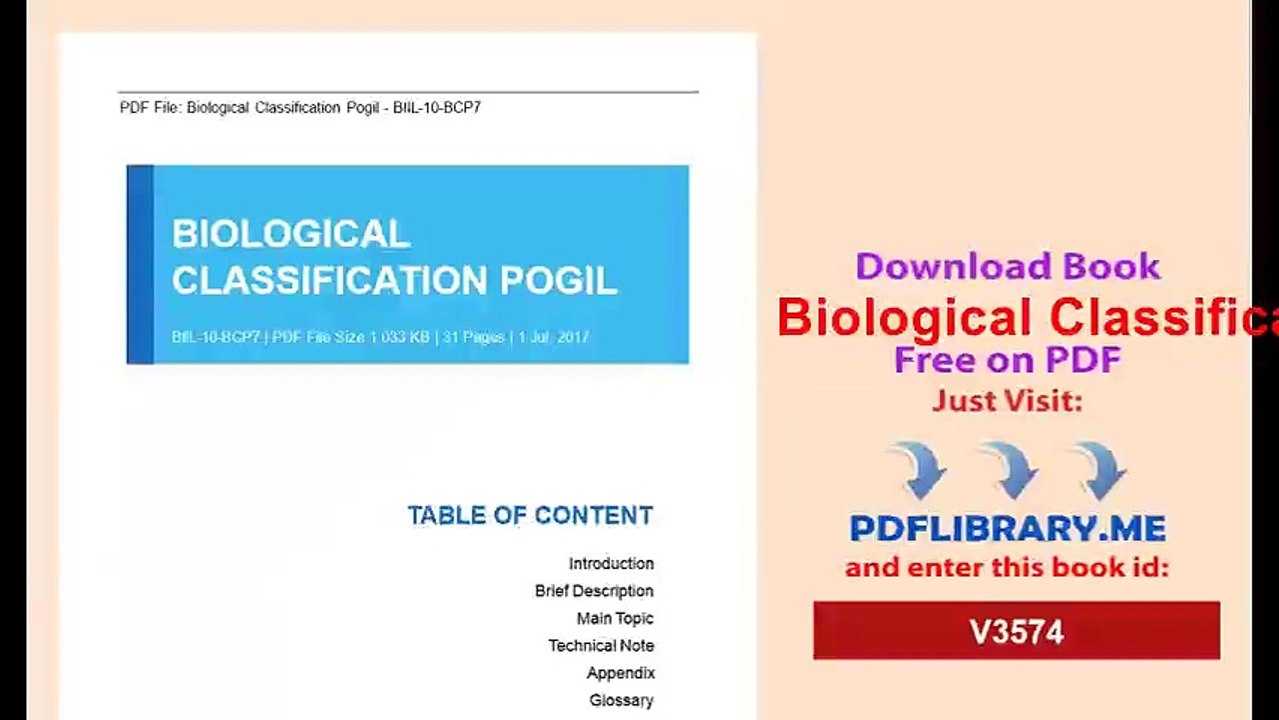 Biological Classification Pogil_001