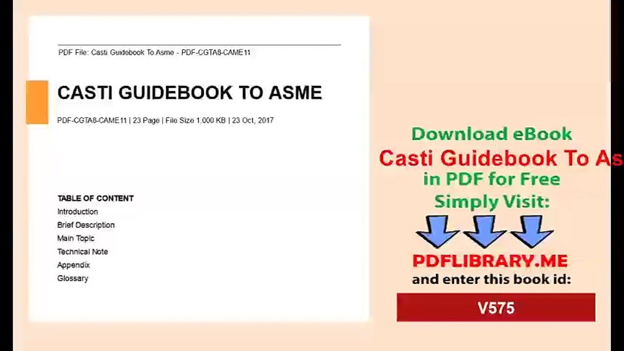 Casti Guidebook To Asme