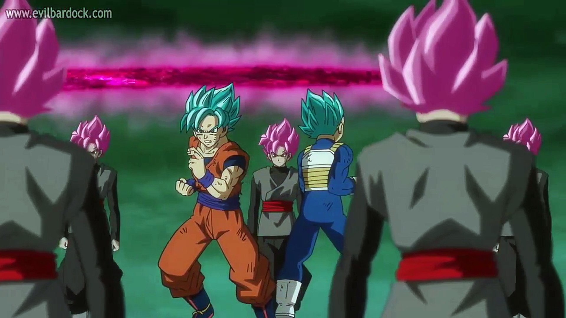 Trunks,Goku y Vegeta se preparan para enfrentar a Black - Dragon Ball Super  audio latino [HD] - Vídeo Dailymotion