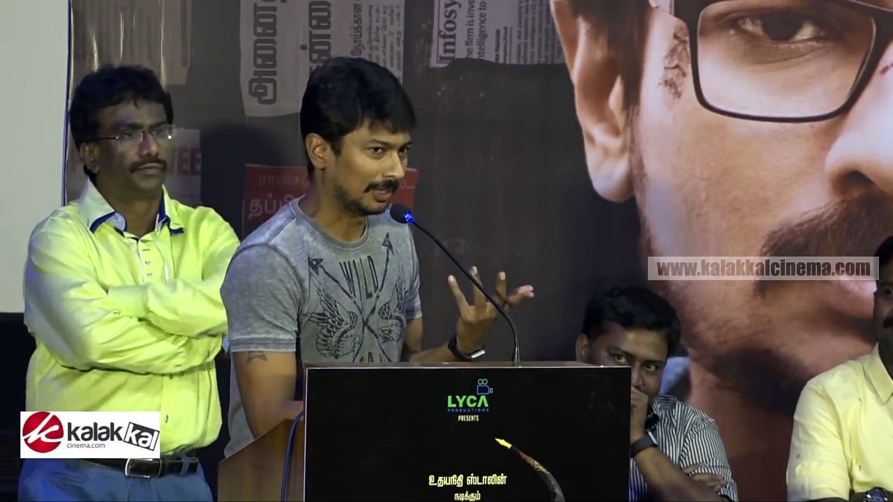 That Man really hit me says Udhayanidhi