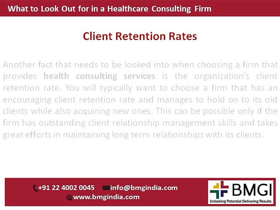 What to Look Out for in a Healthcare Consulting Firm