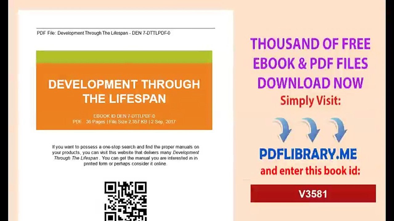 Development Through The Lifespan