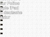 Logitech Bluetooth Solar Tastatur Foliocover für Apple iPad 234 schwarz deutsches