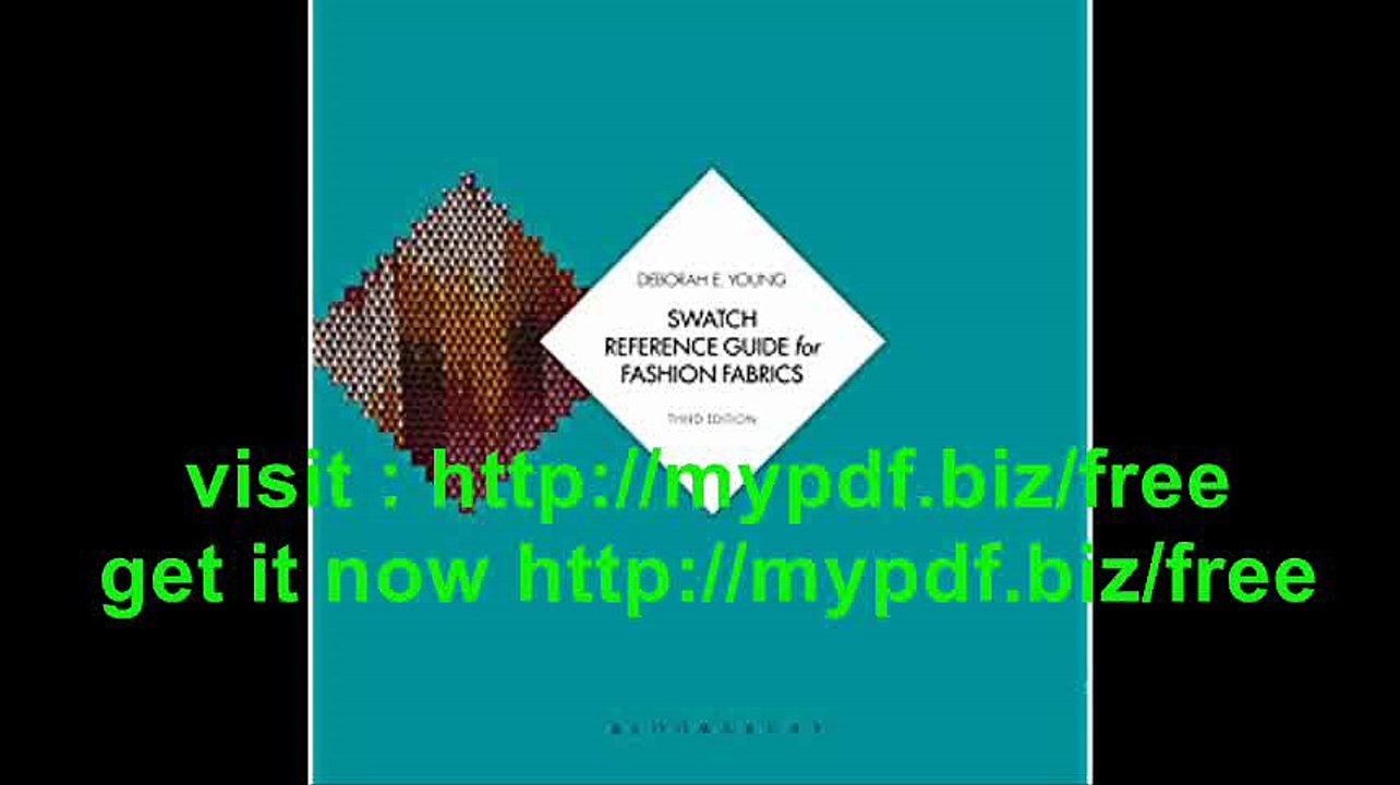 Swatch Reference Guide for Fashion Fabrics