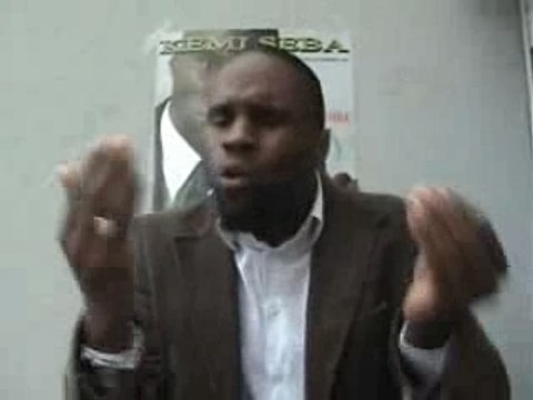 Kémi Séba sur Sarkozy le sioniste