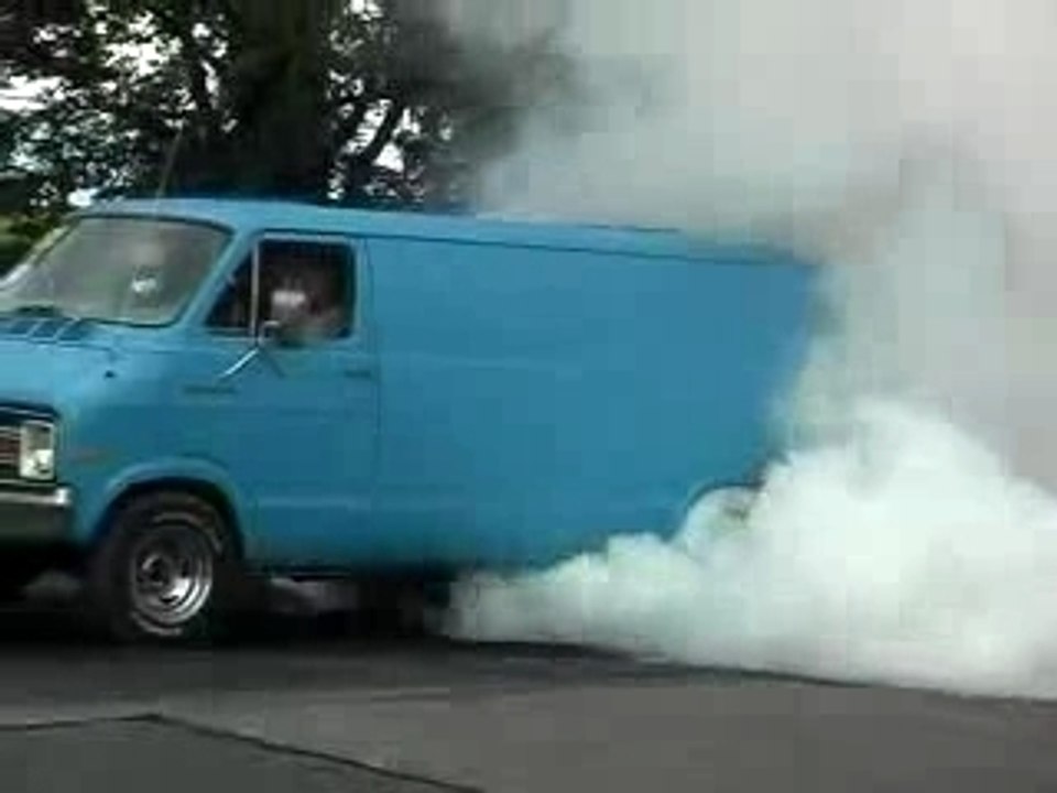 Insane Van burnout