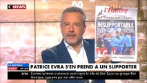 Les images de Patrice Evra pétant les plombs et frappant un supporter de  l'OM hier soir à Guimaraes