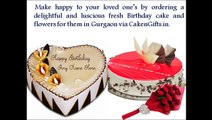 CakenGifts.in offers bouquet of Flowers and Cakes in Gurgaon