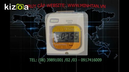 Máy chấm công thẻ giấy tại Q.3 HCM