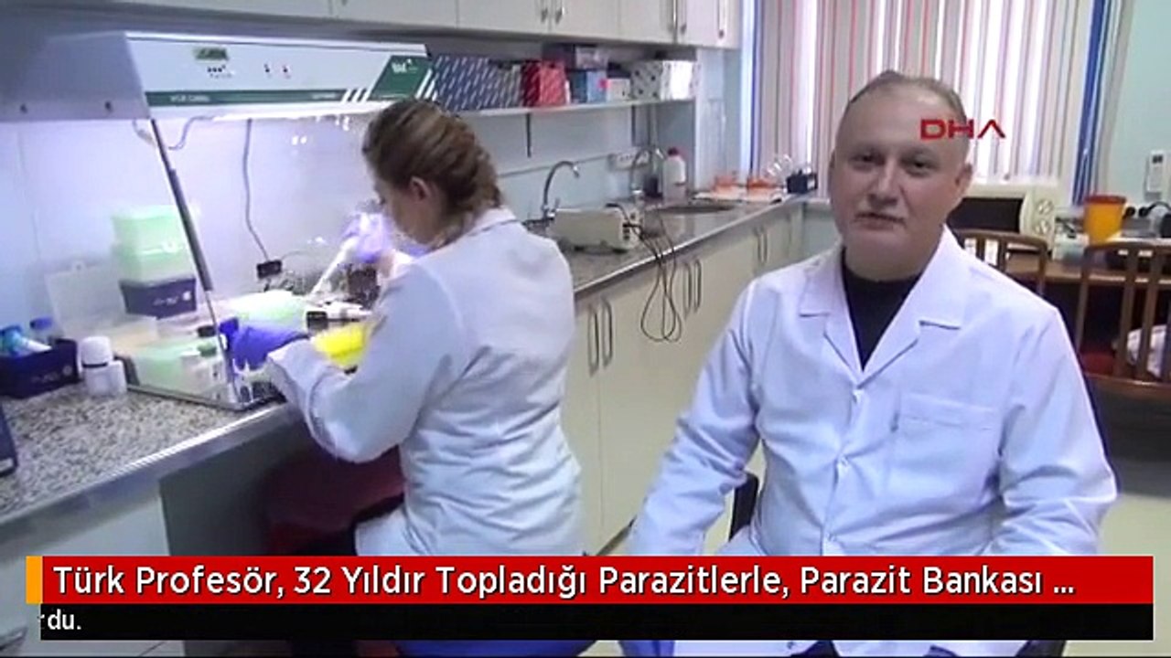 Türk Profesör, 32 Yıldır Topladığı Parazitlerle, Parazit Bankası Kurdu