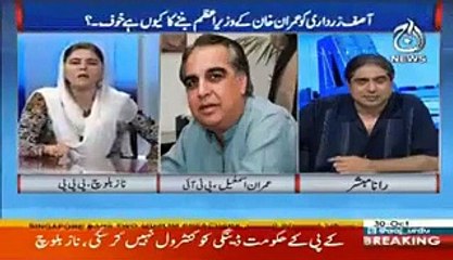 Fight Between Imran Ismail & Naz Baloch