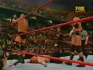WWE.Stephanie McMahon,Triple H & Stone Cold Vs.Hardyz & Lita