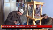 Erzincan Vali Yazıcıoğlu'nun Hatırası Unutulmadı