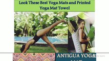 Look These Best Yoga Mats and Printed Yoga Mat Towel