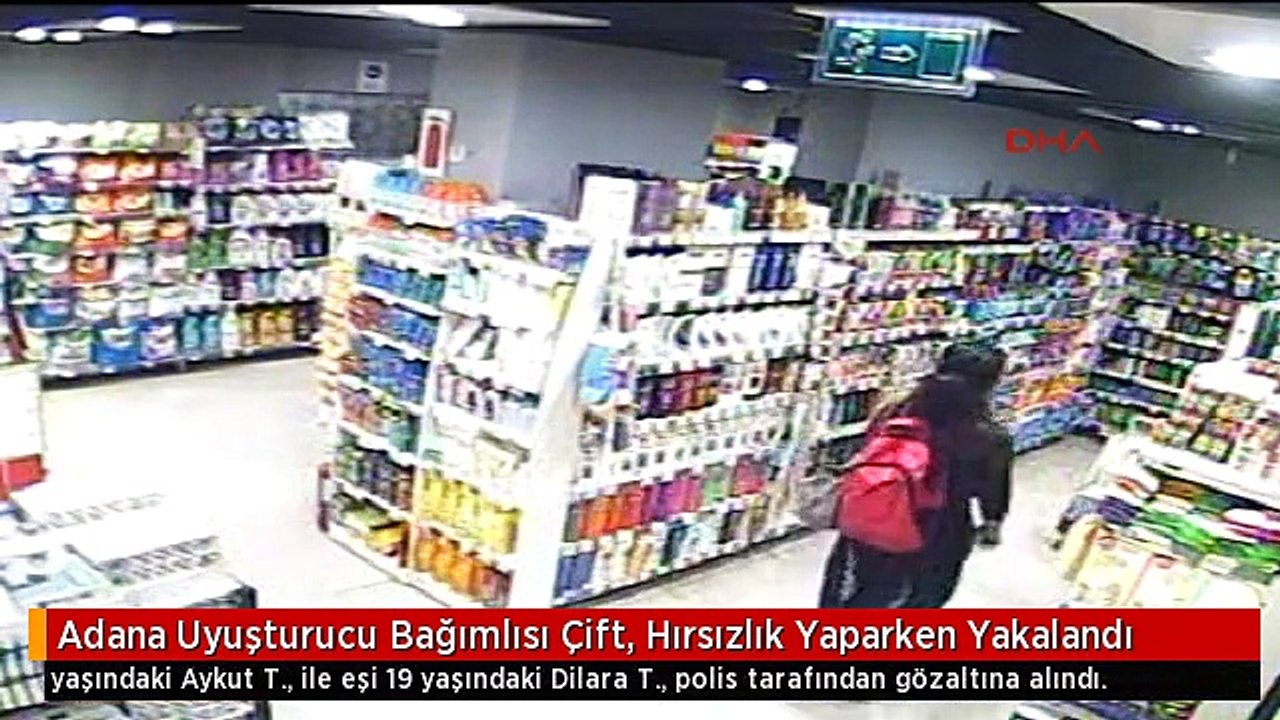 Adana Uyuşturucu Bağımlısı Çift, Hırsızlık Yaparken Yakalandı